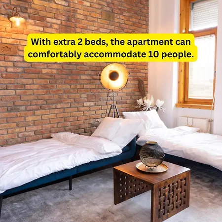 Rustic Downtown 106 M2 Apartment Budapest