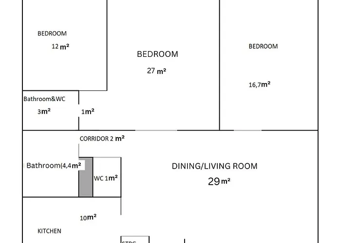 Rustic Downtown 106 M2 Apartament *